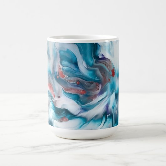 Teal Magic Kaffeetasse (Mittel)