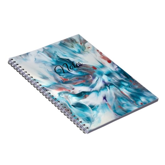 Teal Magic Notizblock (Rechte Seite)