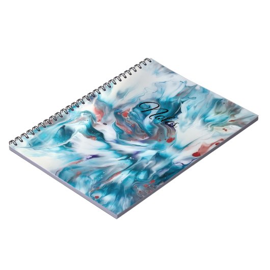 Teal Magic Notizblock (Linke Seite)