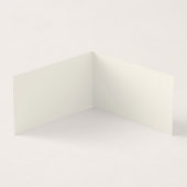 Teal Modern Elegant Script QR Code Professional Visitenkarten (Innenseite)