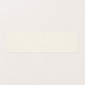 Teal Modern Elegant Script QR Code Professional Visitenkarten (Innenseite Aufgefaltet)