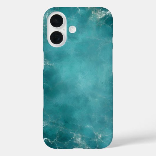 Teal Ozean Case-Mate iPhone Hülle (Rückseite)
