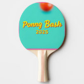 Teal Pong Oasis Tischtennis Schläger (Rückseite)
