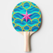 Teal Pong Oasis Tischtennis Schläger (Vorderseite)