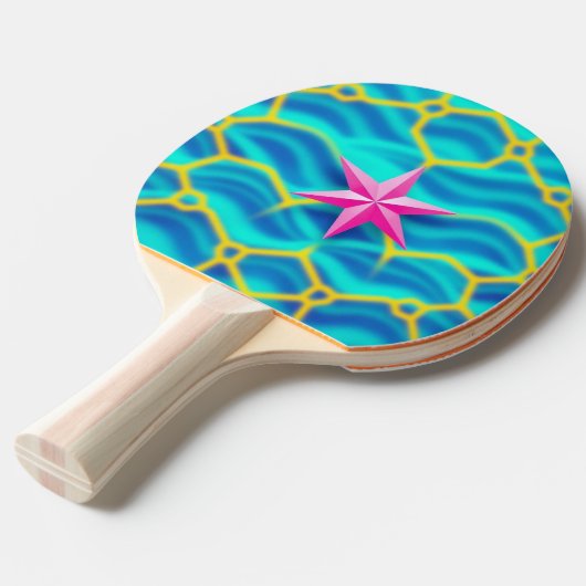Teal Pong Oasis Tischtennis Schläger (Vorderseite)
