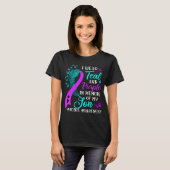 Teal Purple In Memory Of My Son Suicide Awareness T-Shirt (Vorne ganz)