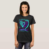Teal Purple Suicide Prevention Awareness Nephew He T-Shirt (Vorne ganz)