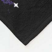 Teal Purple Us Usa Flag Suicide Prevention Awarene Fleecedecke (Ecke)