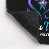 Teal Purple You Suicide Prevention Awareness Month Mousepad (Ecke)