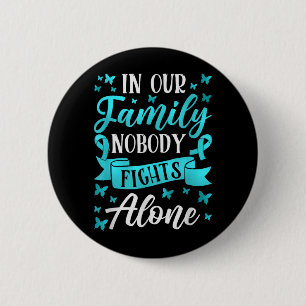Teal Ribbon Ptsd Posttraumatische Belastungsstörun Button