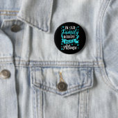Teal Ribbon Ptsd Posttraumatische Belastungsstörun Button (Beispiel)