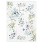 Teal & Sage Foliage Tischdecke (Vorderseite)