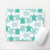 Teal-Schildkrötenmuster Mousepad (Mit Mouse)