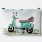 Teal Scooter Large Bag Zubehörtasche (Rückseite)