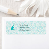 Teal Snow Skiing (Insitu)