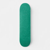 Teal textured surface with subtle swirling pattern skateboard (Vorne)