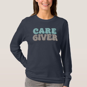 Teal und Beige T-Shirt zur Sensibilisierung für Pf