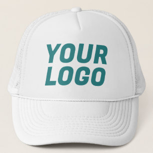 Teal & White CUSTOM Truckerkappe
