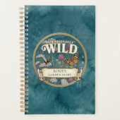 Teal Wildgartenplaner - Individuelles Tagebuch (Vorderseite)