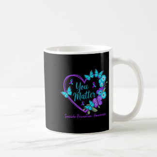Tealila und violette Bänder für das Bewusstsein zu Kaffeetasse