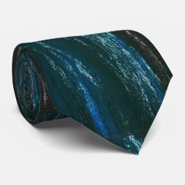 Teals and Blues Men's Necktie Krawatte