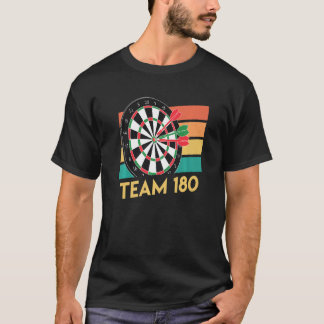 Team 180 Darts 180 Dartboard 180 beim Dart Premium T-Shirt