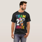 Team 2nd Grade Teacher Boys School Second Grade Sq T-Shirt (Vorne ganz)