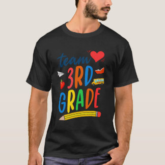 Team 3D Lehrer Lehrer erster Tag zurück zu S T-Shirt