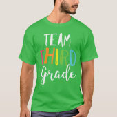 Team 3rd Third Grade Teacher Back To School Top (Vorderseite)