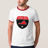 TEAM 434 - CTOP - RED T-Shirt (Vorderseite)
