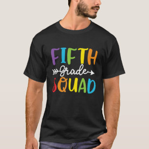 Team 4th Grade Squad Hallo 4th Klasse Zurück nach T-Shirt