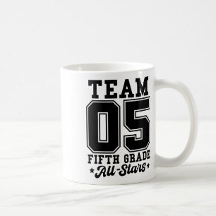Team 5. Klasse All-Stars Zurück zur Schule Sport J Kaffeetasse