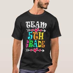 Team 5. Klasse Lehrer zurück zur Schule T-Shirt