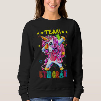 Team 5th Grade Unicorn  Student Teacher Back To Sc Sweatshirt