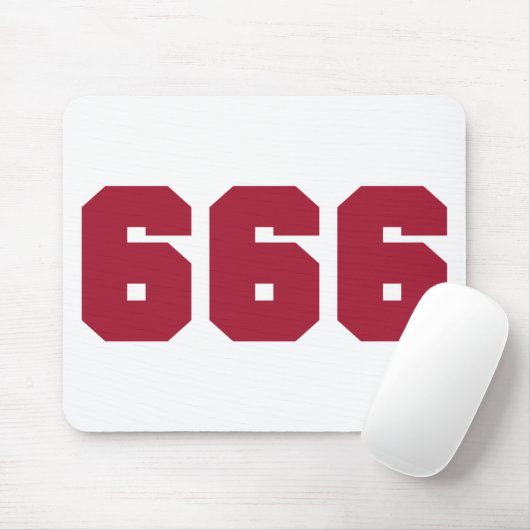 Team 666 mousepad (Mit Mouse)