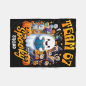 Team 67 Spooky Squad Lustiges Sechs Sieben Meme 6  Fleecedecke (Vorderseite (Horizontal))