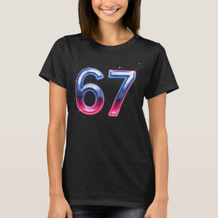 Team 67 Sports Jersey Style Baseball Football T-Shirt