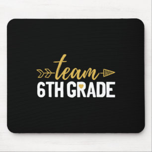 Team 6. Klasse Hallo Sechste Klasse Crew Squad Leh Mousepad