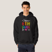 Team 6th Grade Teacher Student Kid Back To School Hoodie (Vorne ganz)