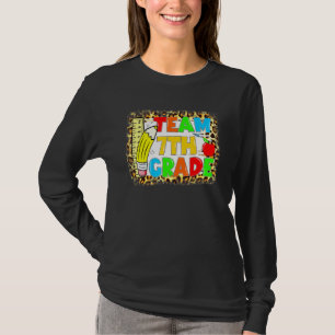 Team 7. Klasse Lehrer Student zweite Klasse Zurück T-Shirt
