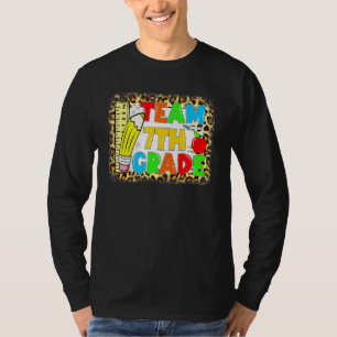 Team 7. Klasse Lehrer Student zweite Klasse Zurück T-Shirt