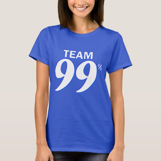 Team 99% T-Shirt (Vorderseite)