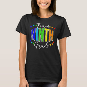 Team 9. Klasse Willkommen zurück zur 9. Klasse T-Shirt
