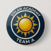 Team A – SOLAR ACADEMY Bold Text Design for Leader Button (Vorderseite)
