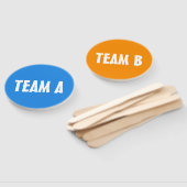 Team A Team B Wettkampf-Paddel-Schild Fächer (Non-assembled)