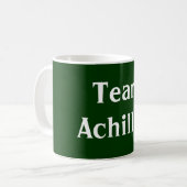 Team-Achilleus-Tasse Kaffeetasse (Vorderseite Links)