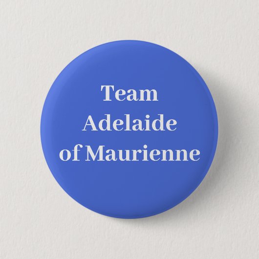 Team Adelaide von Maurienne Button (Vorderseite)