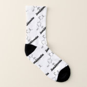 Team Adrenalin Chemical Molecule Spaß Socken (Links - Innen)