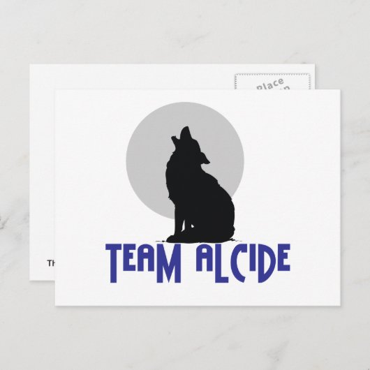 Team Alcide Postkarte (Vorne/Hinten)