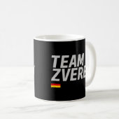 Team Alexander Zverev Kaffeetasse (VorderseiteRechts)